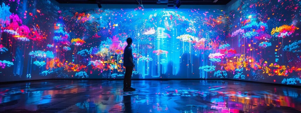 a dynamic and impactful scene showcasing a vibrant digital landscape adorned with graph-like data visualizations, symbolizing the unveiling of powerful search engine marketing strategies under bold, illuminating colors.